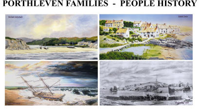 PORTHLEVEN FAMILIES  -  PEOPLE HISTORY